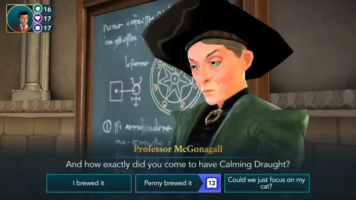 Make sure to name your cat before the Hagrid Scaredy-Cats SQ :  r/HPHogwartsMystery